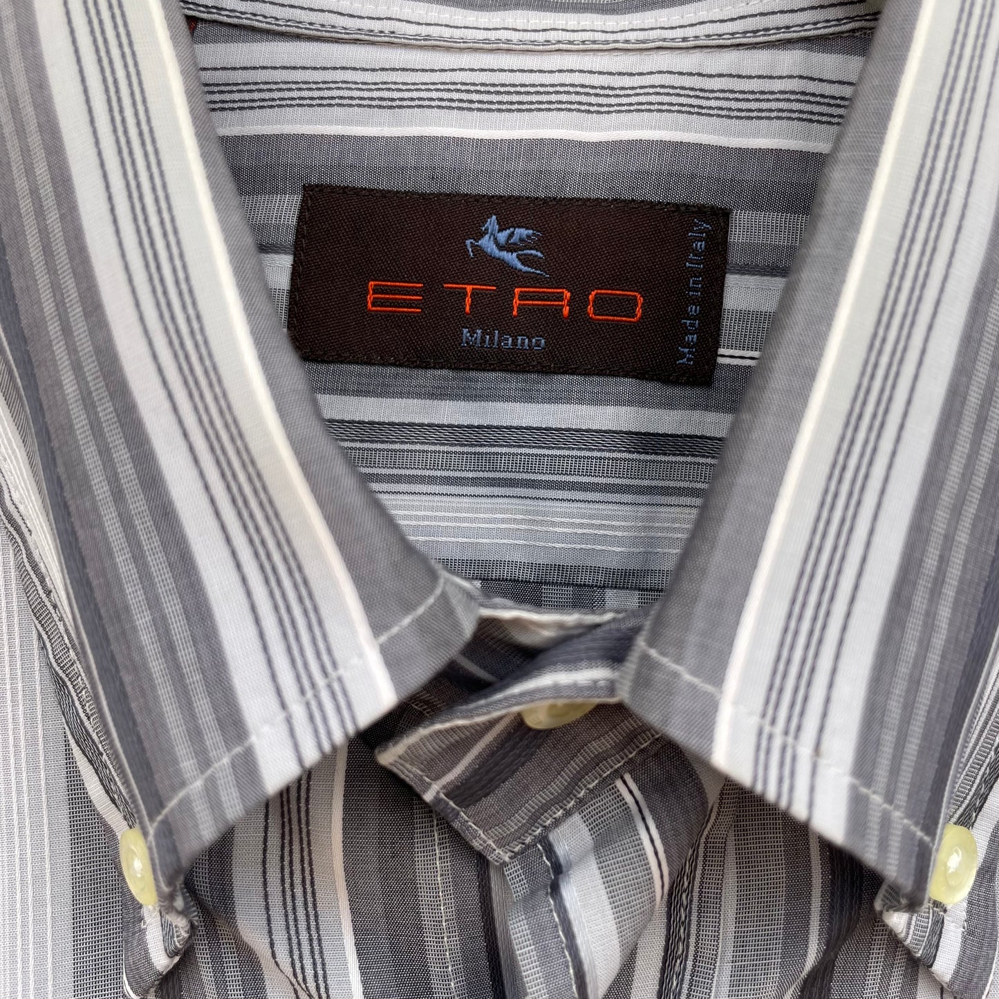 Camicia unisexy Etro grigia