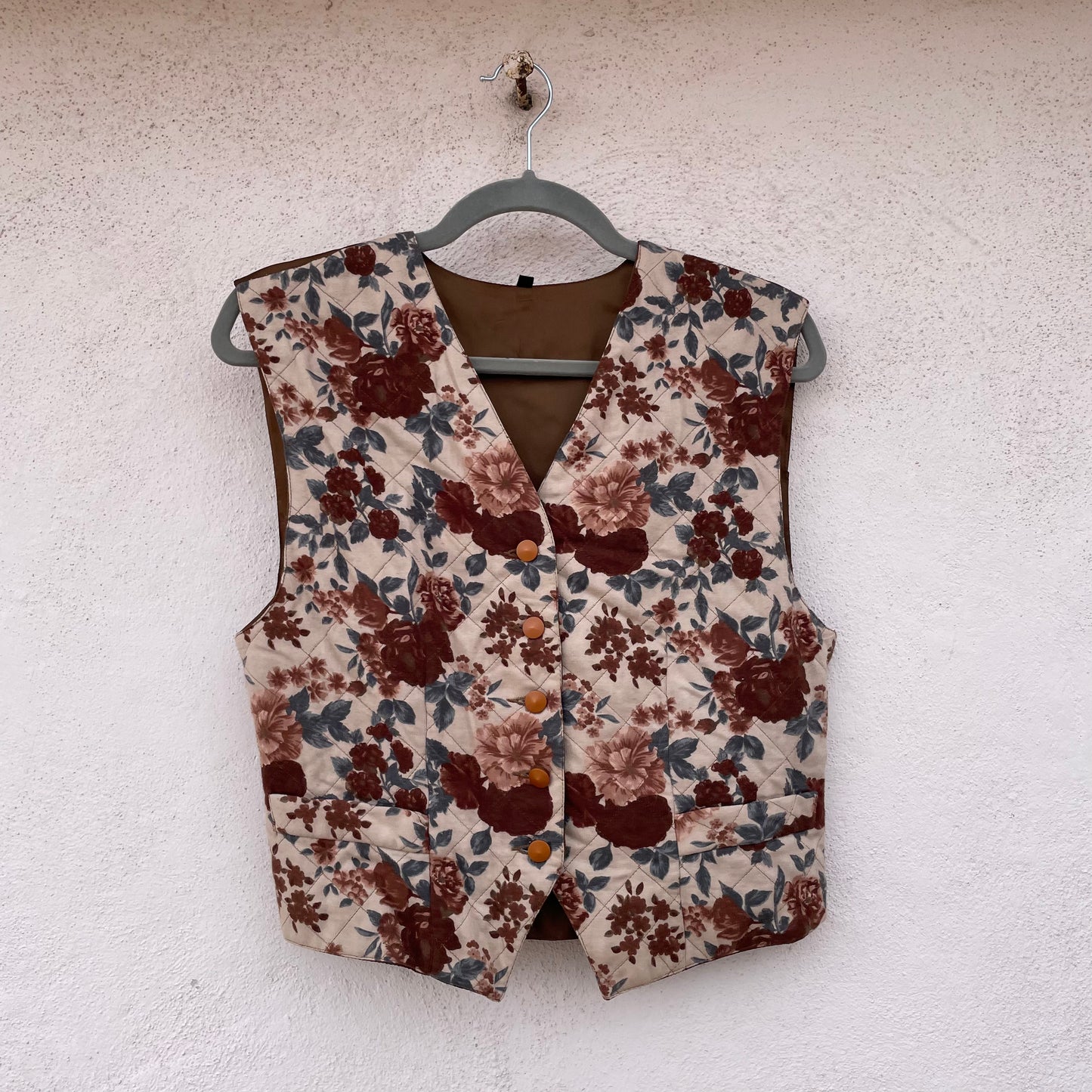 Gilet fantasia floreale