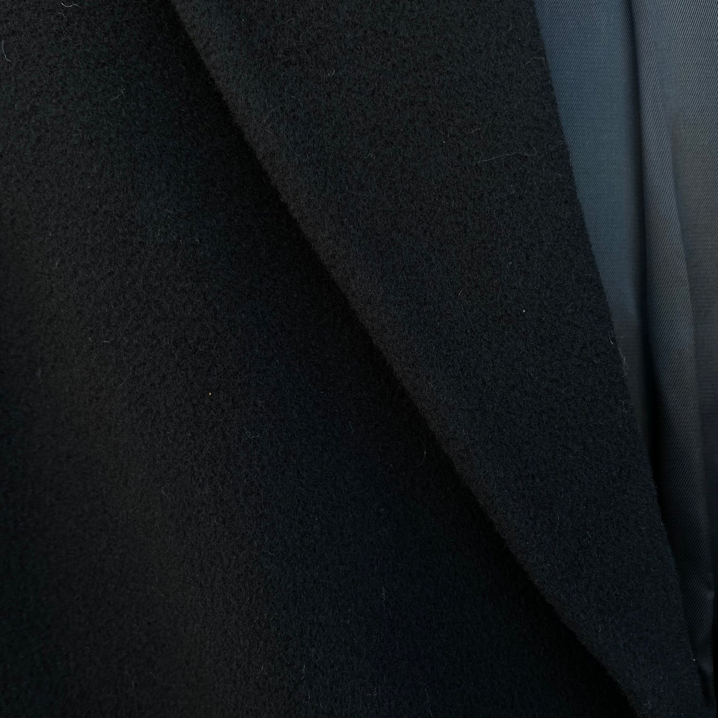 Blazer nero cashmere blend