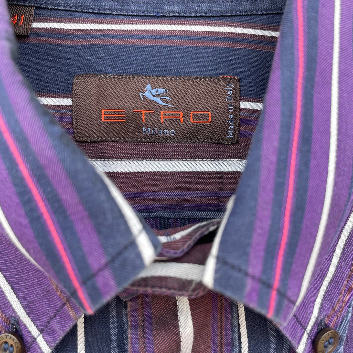 Camicia unisexy Etro viola