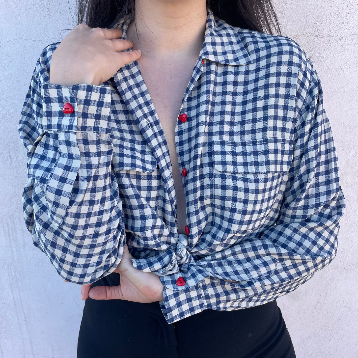 Camicia bottoni cuori