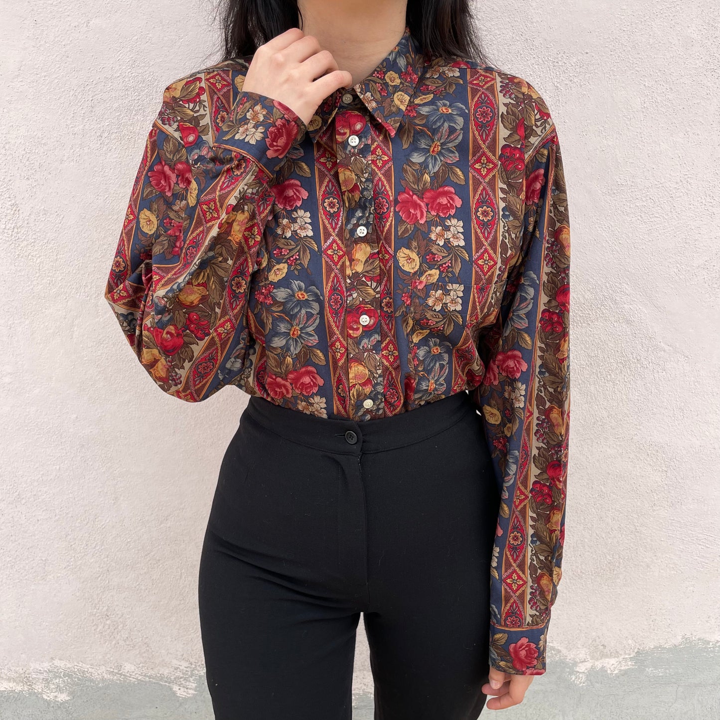 Camicia fiori&frutta