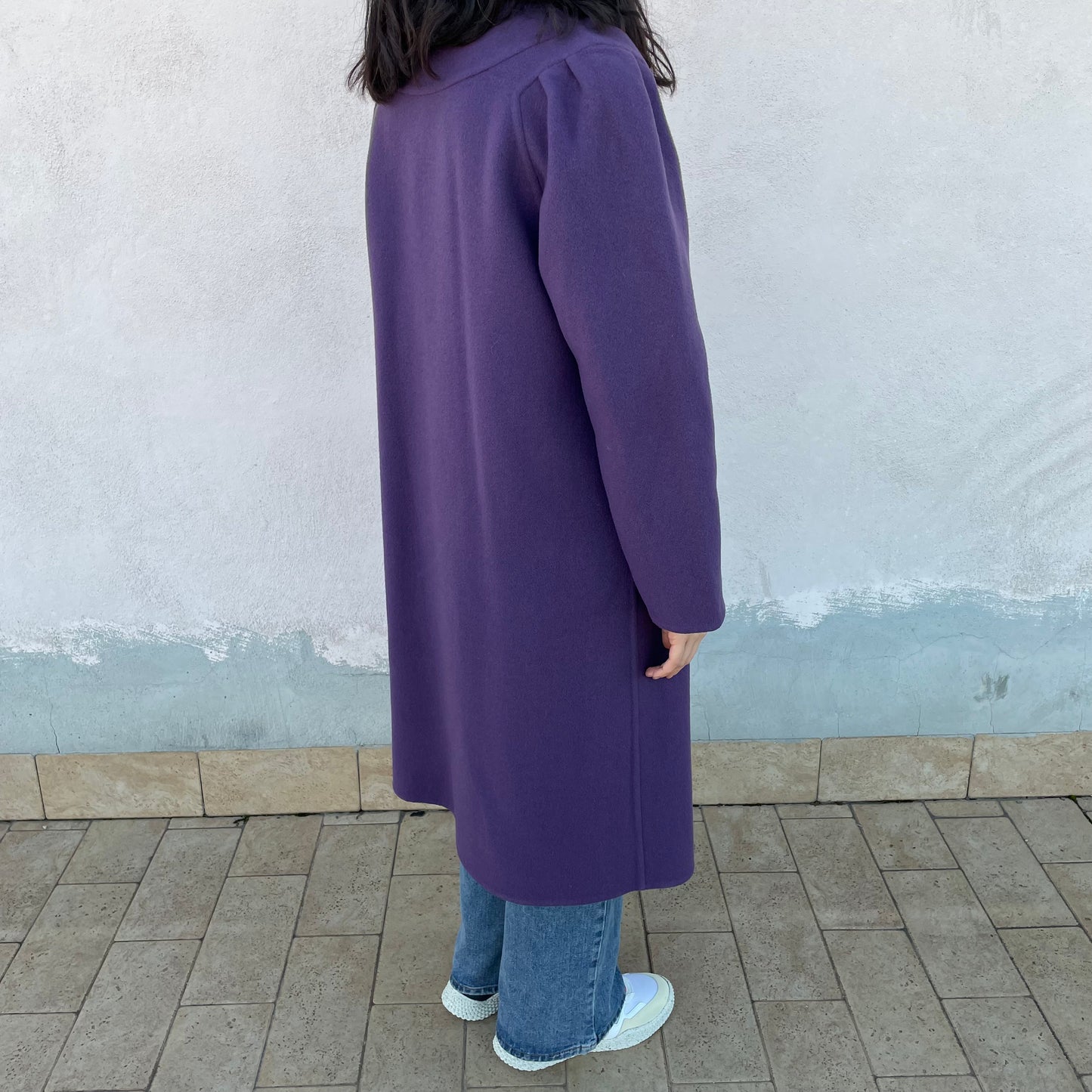 Cappotto viola Sorelle Fontana