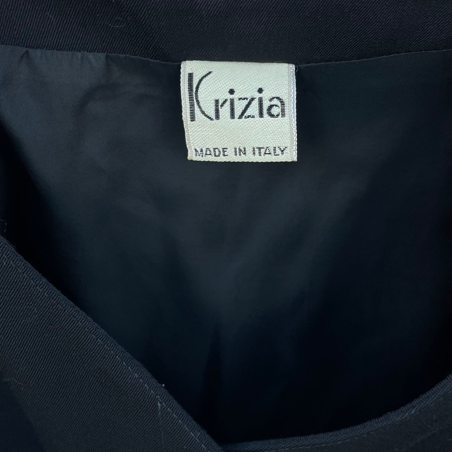 Blazer nero Krizia