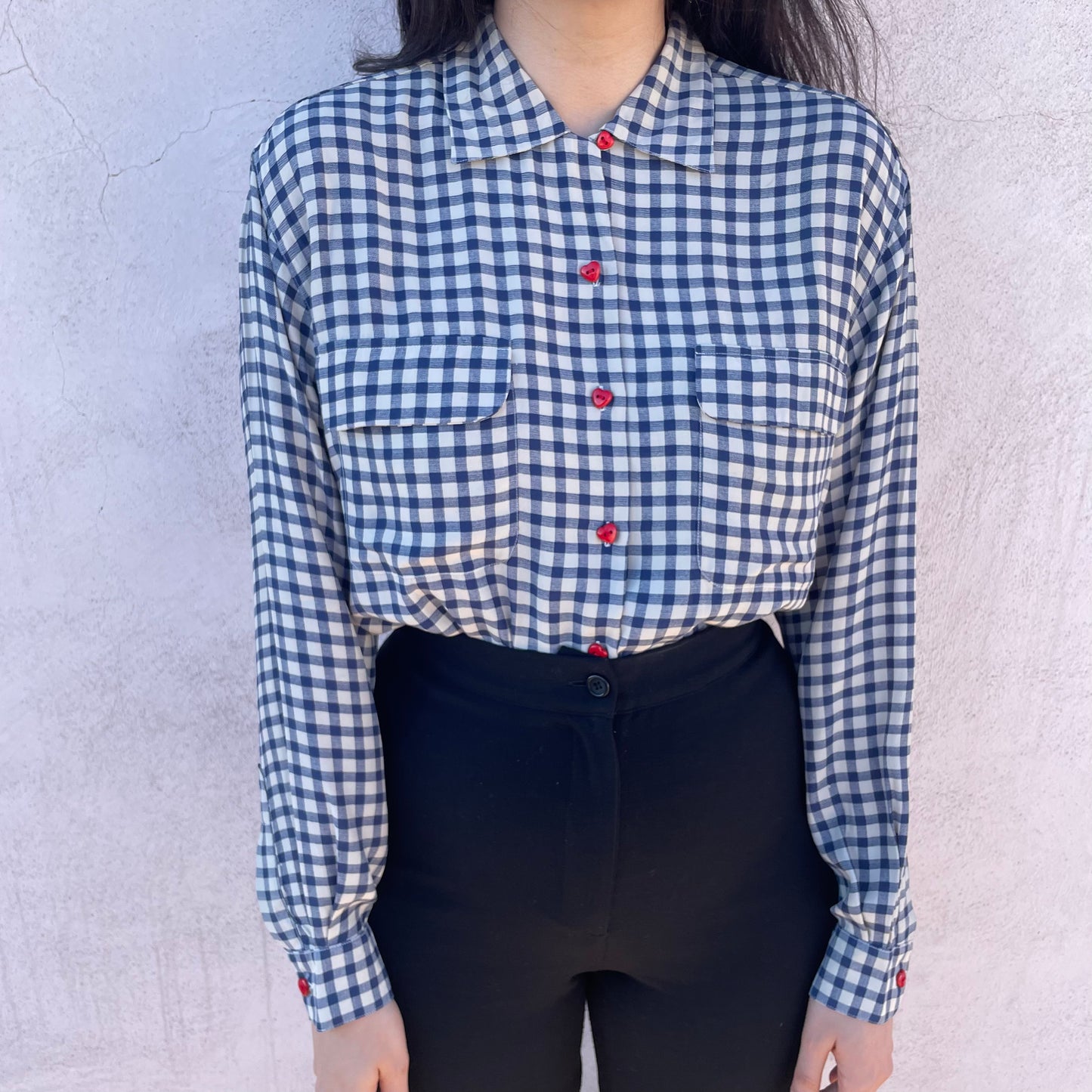 Camicia bottoni cuori