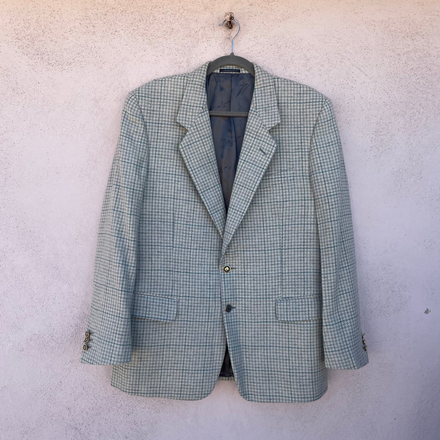 Blazer acquamarina Pierre Cardin