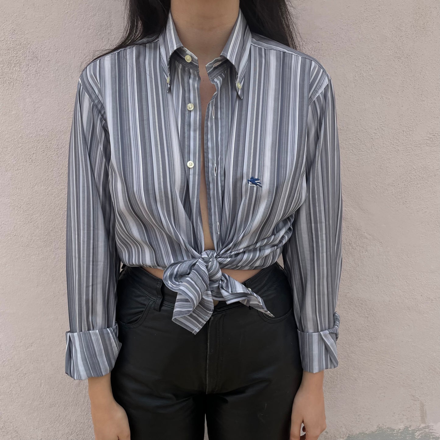 Camicia unisexy Etro grigia